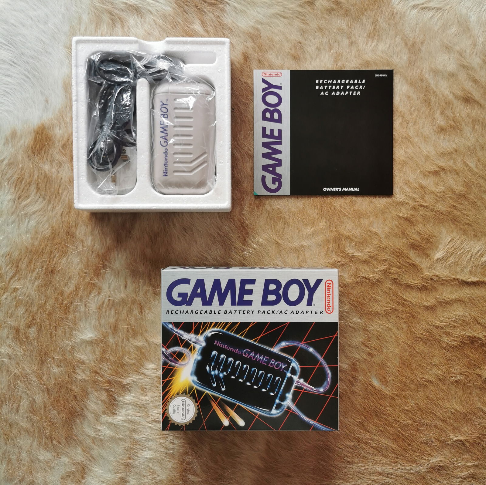 Nintendo Game Boy Battery Pack /AC Adapter (Straight Version) [UK]
