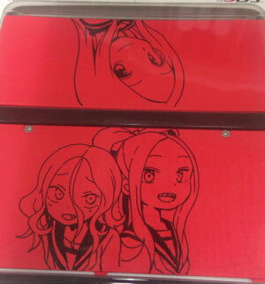 Gekkan Red Faceplate