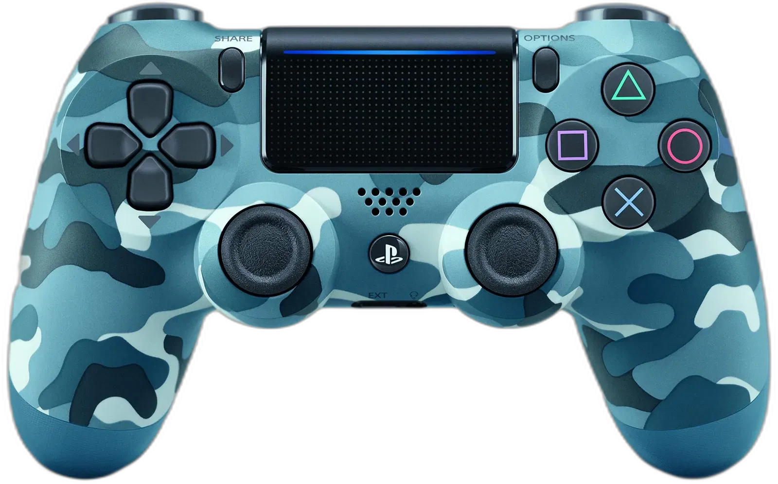Sony PlayStation 4 Blue Camouflage Controller