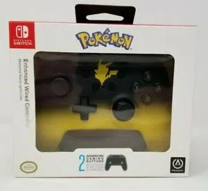 Power A Switch Pikachu Enhanced Wired Controller