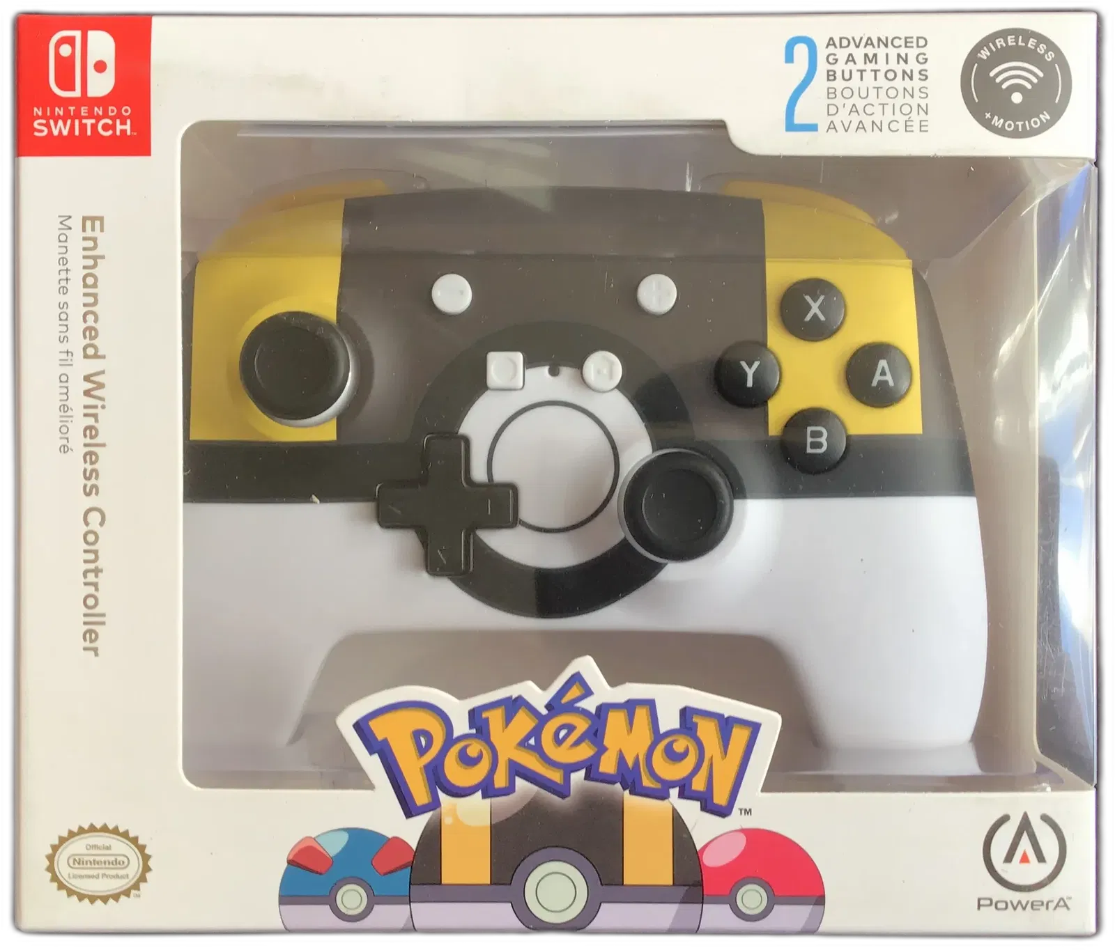 Power A Switch Pokemon Ultra Ball Enhanced Wired Controller