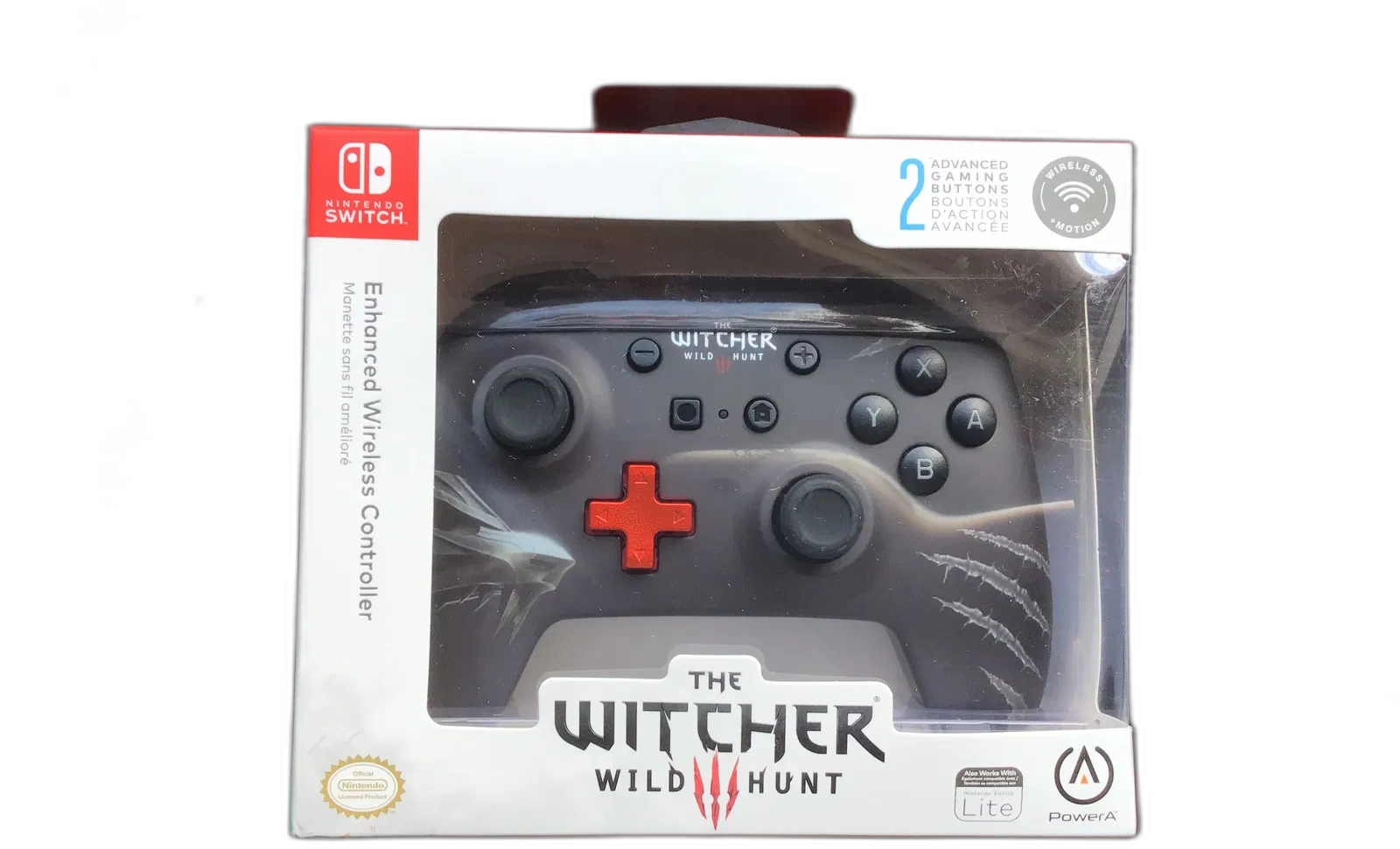 Power A Switch The Witcher III Enhanced Wireless Controller
