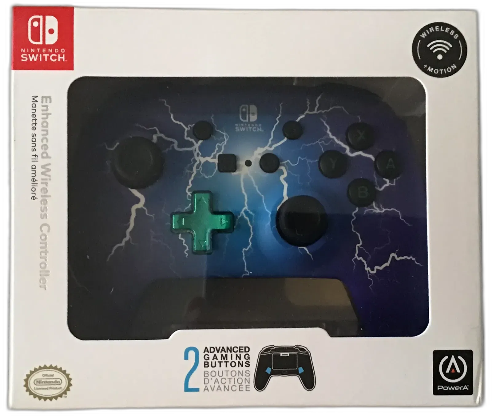 Power A Switch Lightning Wireless Controller