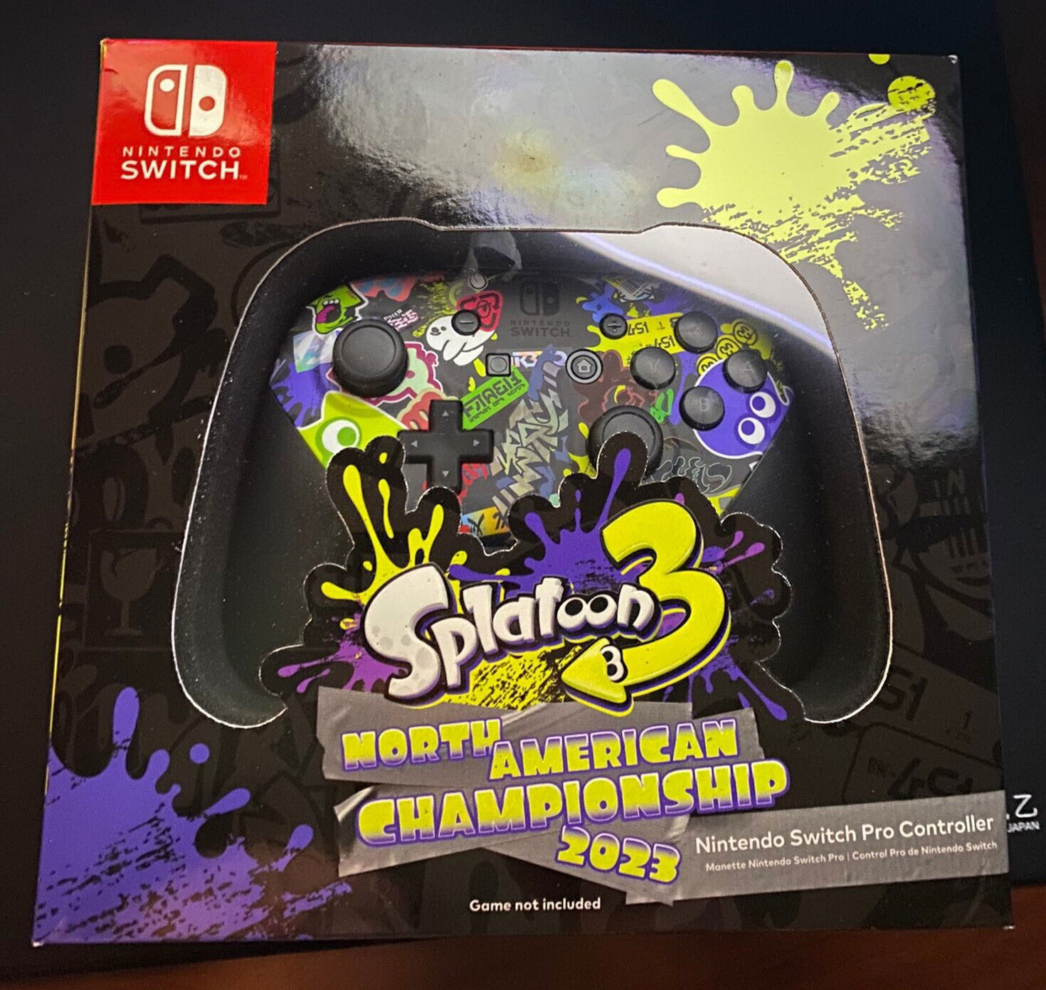 Splatoon 3 North American Championship 2023 Pro Controller