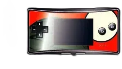 Nintendo Game Boy Micro Toon Themed Faceplate