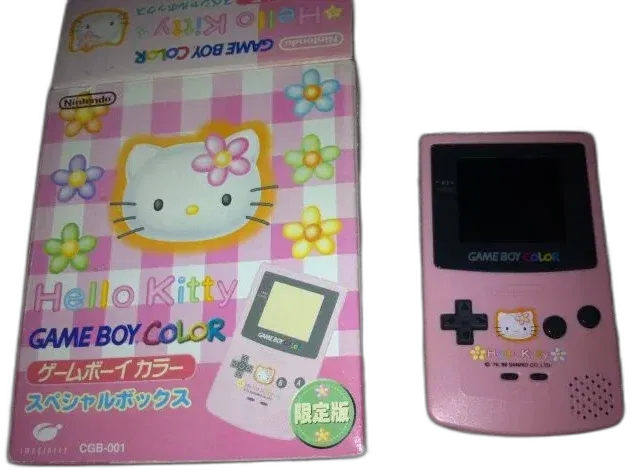 Nintendo Game Boy Color Hello Kitty Console