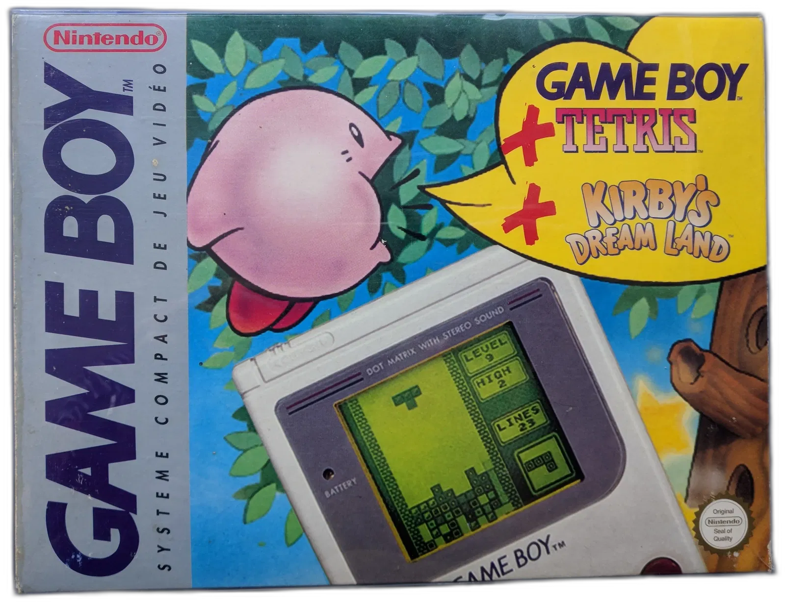 Nintendo Game boy Kirby's land Pack