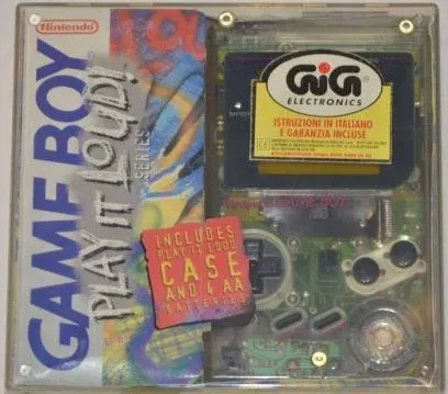 Nintendo Game Boy Clear Case Console [IT]