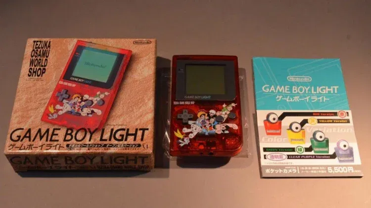 Nintendo Game Boy Light Tezuka Osamu World Shop Console