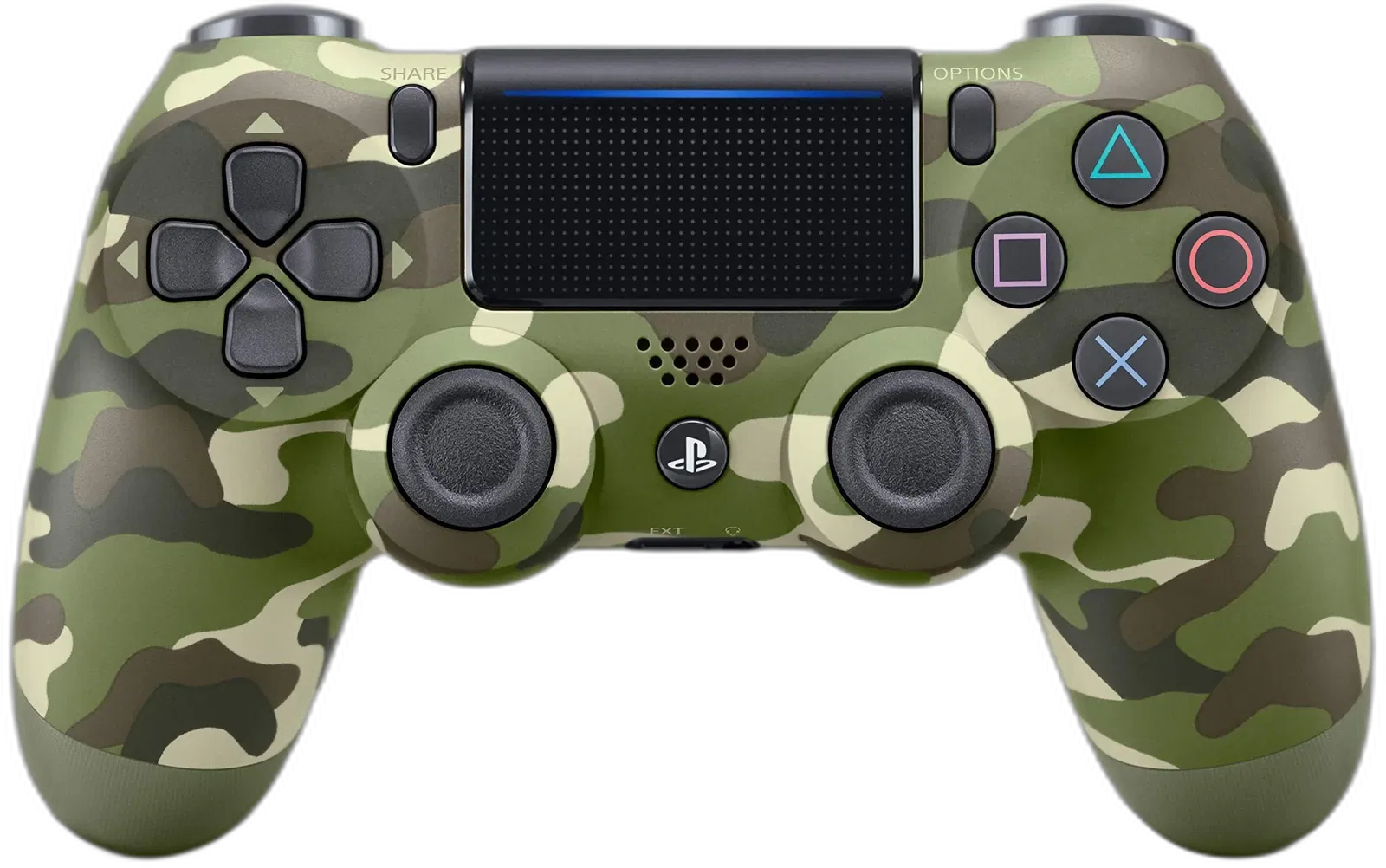 Sony PlayStation 4 Green Camouflage Controller