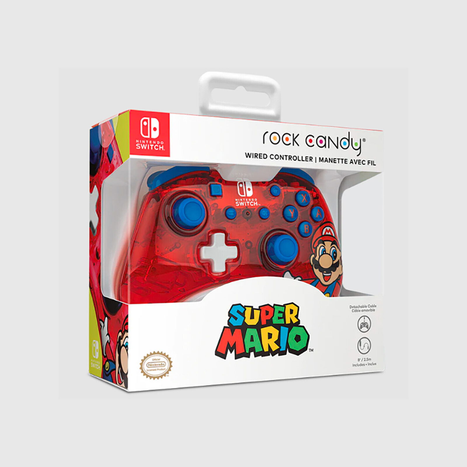 Rock Candy - Mario Wired Controller