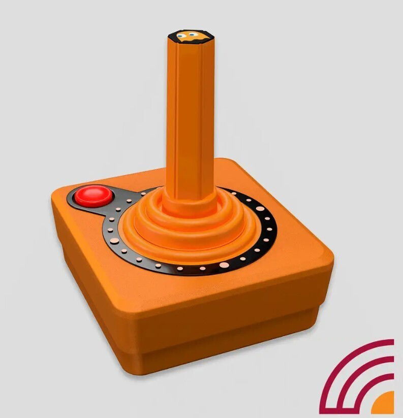 CX40+ Wireless Joystick: Ghost Edition - CLYDE