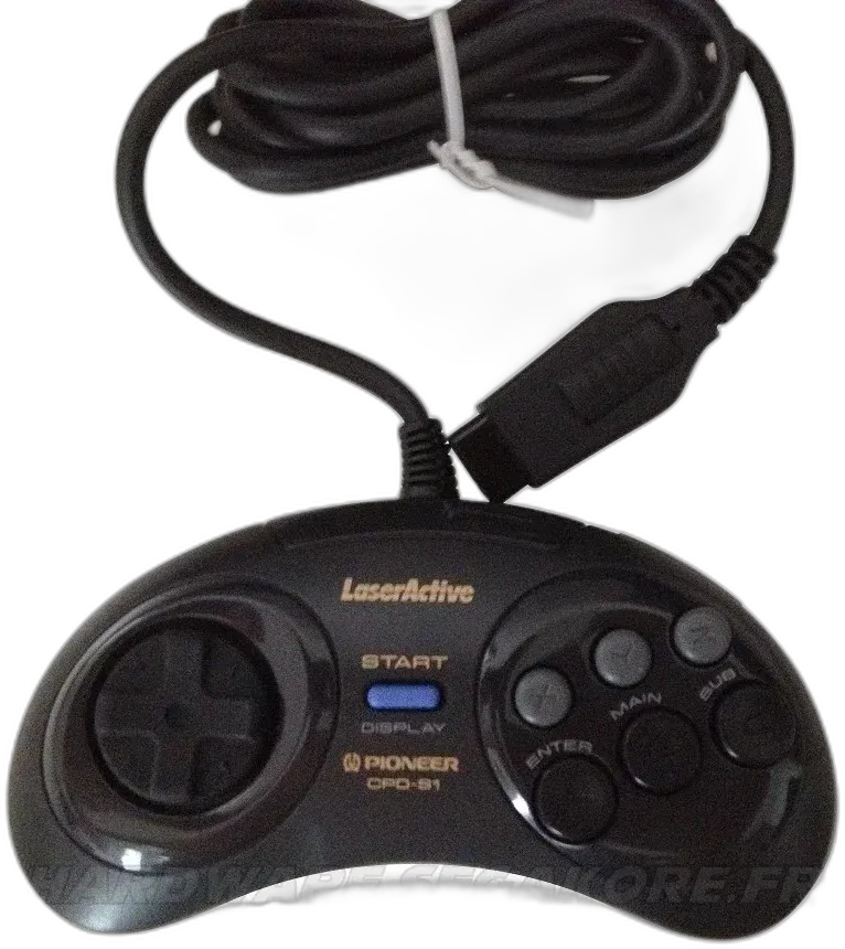 LaserActive Genesis/Megadrive Controller