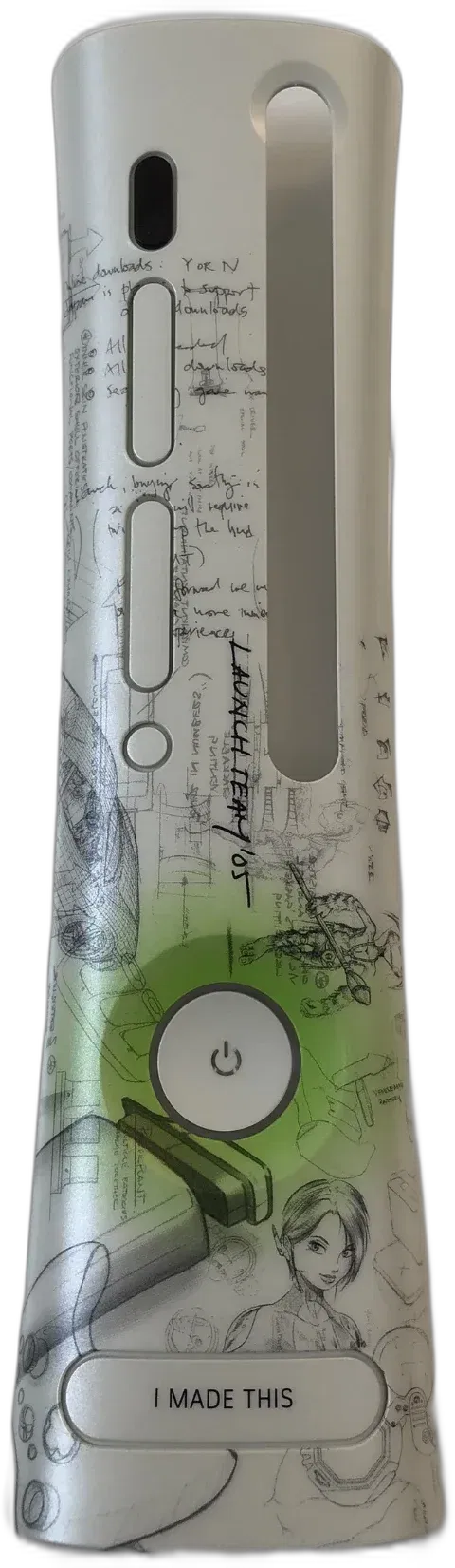 Microsoft Xbox 360 Launch Team '05 "I Made This" Faceplate