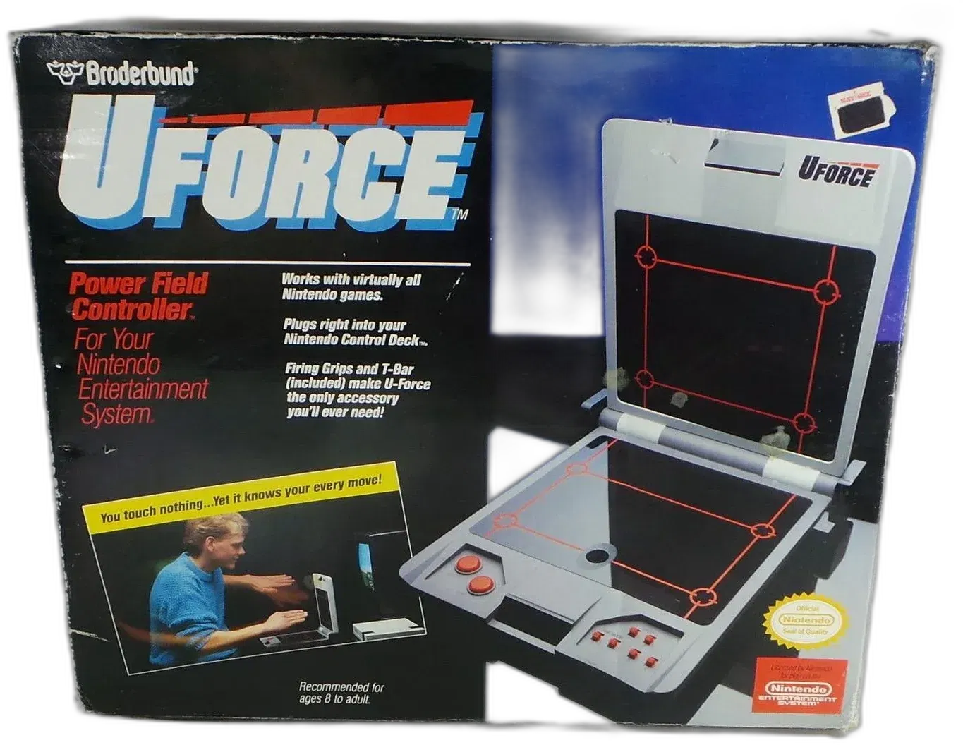 Broderbund NES U-Force Power Field Controller