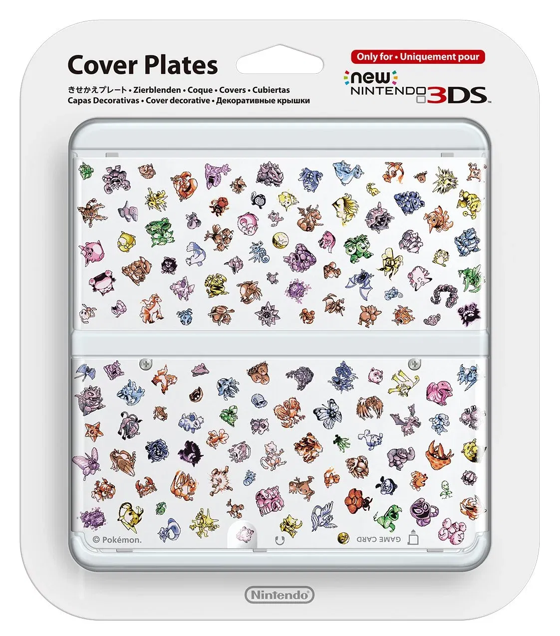 150 Pokemon Faceplate