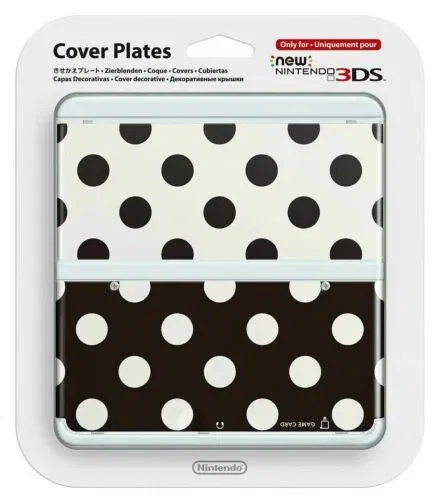Black & White Polka Dots Faceplate