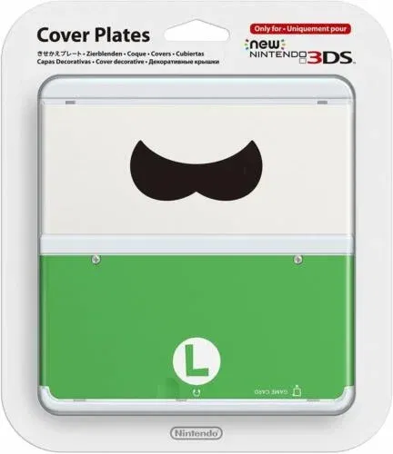 Luigi (Moustache) Faceplate