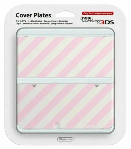 Pink & White Stripes Faceplate
