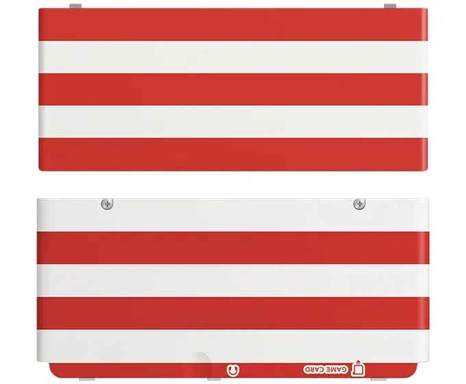 Red & White Stripes Faceplate