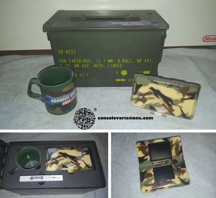 Advance Wars Dual Strike Press Kit Console