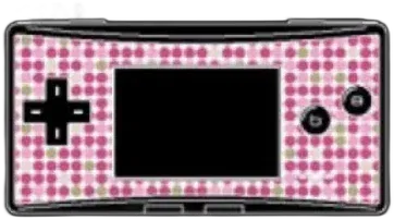 Nintendo Game Boy Micro Pink Dot Faceplate