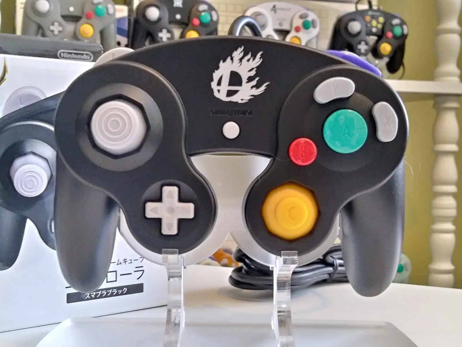 Super Smash Bros. Black Controller [AUS]