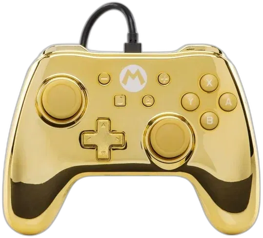 Hori Switch Gold Mario Wired Controller
