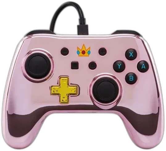 Power A Switch Preach Pink Chrome Controller