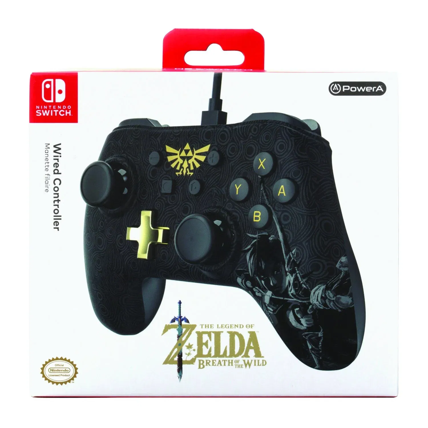 Power A Switch Zelda Core Controller