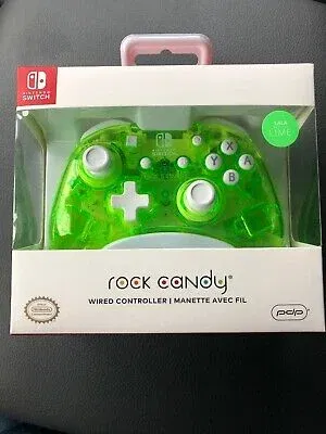 PDP Switch Rock Candy Green Controller