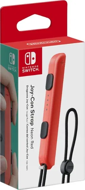 Neon Red Joy-Con Strap