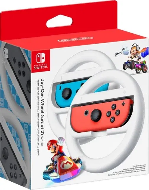 White Joy-Con Wheels