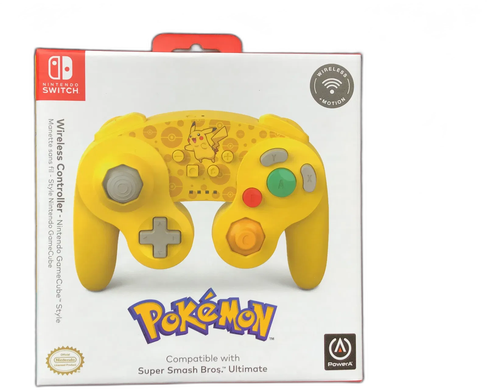 Power A Switch Pokemon Pikachu Wireless Controller