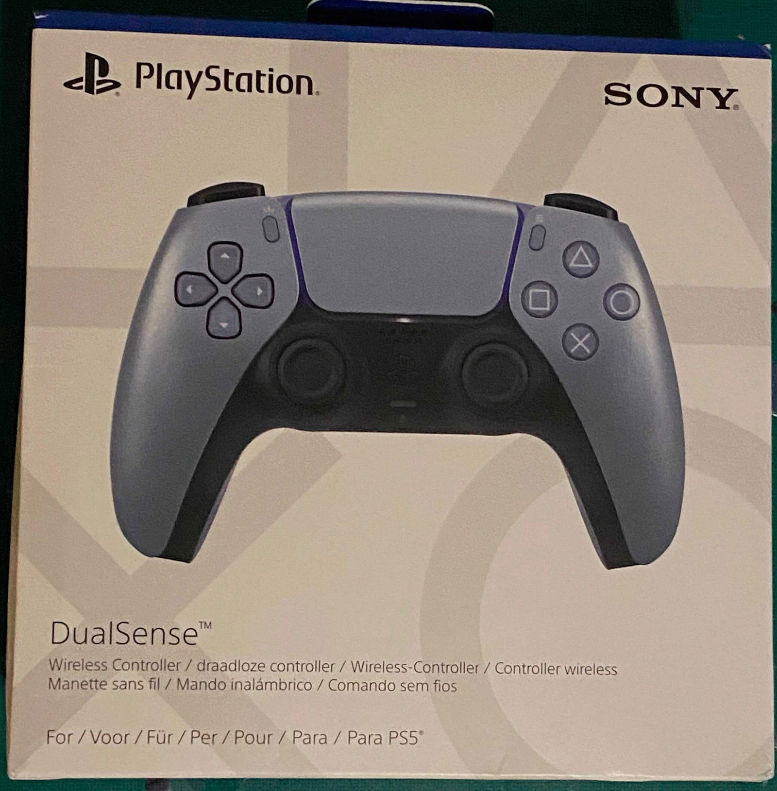 Sony PlayStation 5 DualSense Sterling Silver Controller [EU]