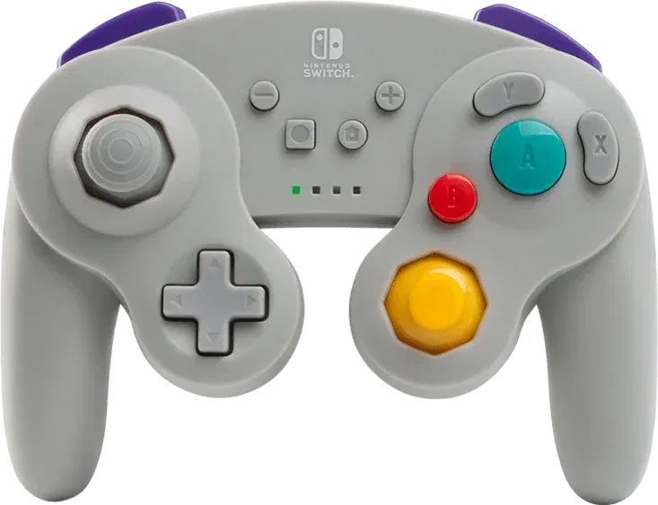 Power A Switch Grey GameCube Wireless Controller