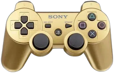 Sony PlayStation 3 Metallic Gold Controller