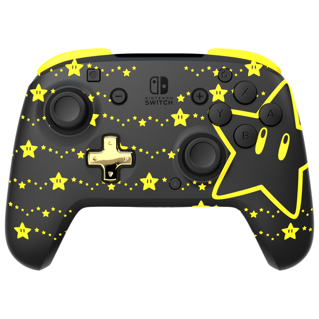 PDP Switch Rematch Glow Super Star Wireless Controller