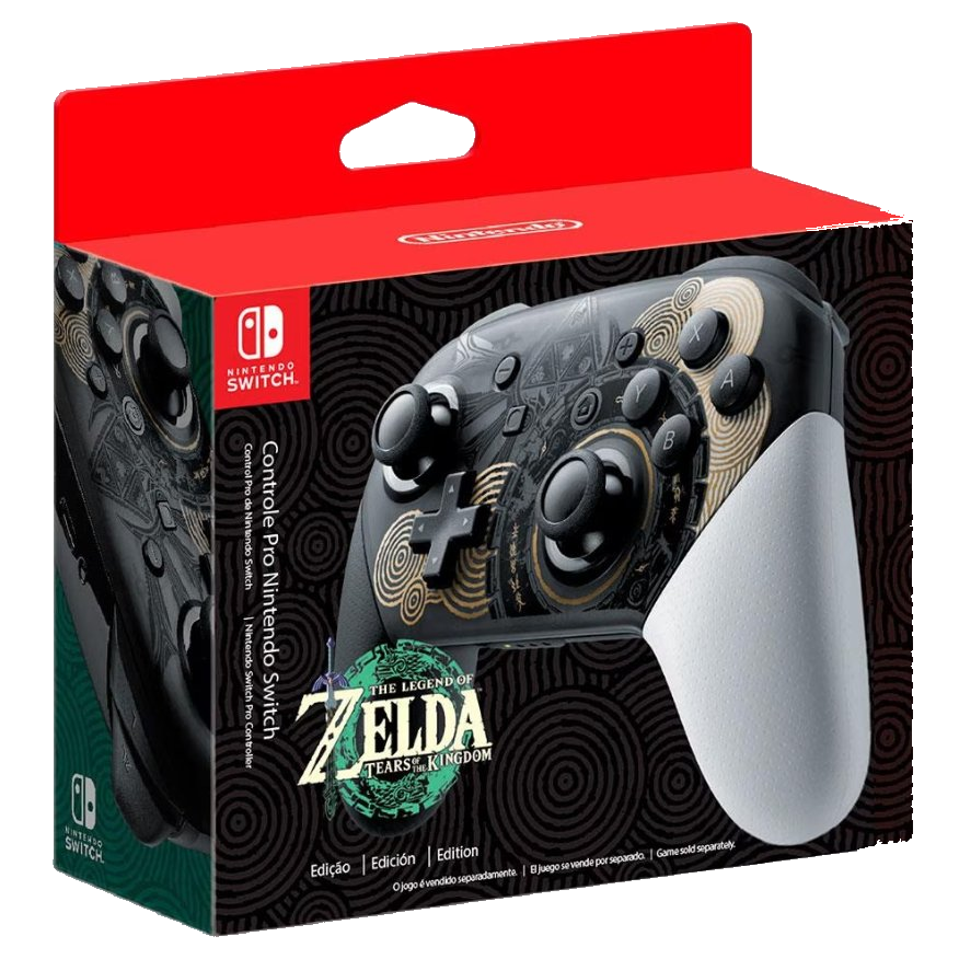The Legend of Zelda: Tears of the Kingdom Edition Pro Controller [BR]