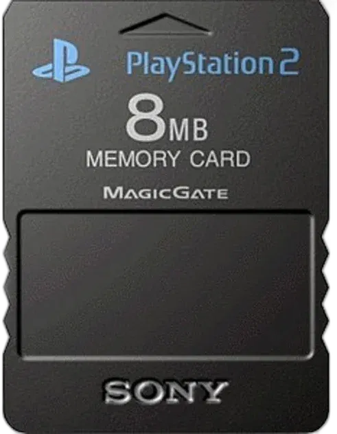 Sony PlayStation 2 Black Memory Card [JP]