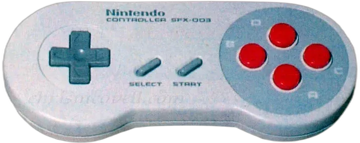 Super Famicom Prototype controller