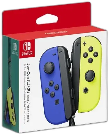 Blue/Neon Yellow Joy-Con
