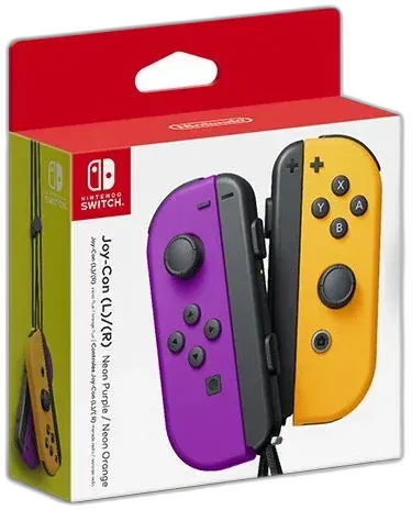 Neon Purple/Neon Orange Joy-Con