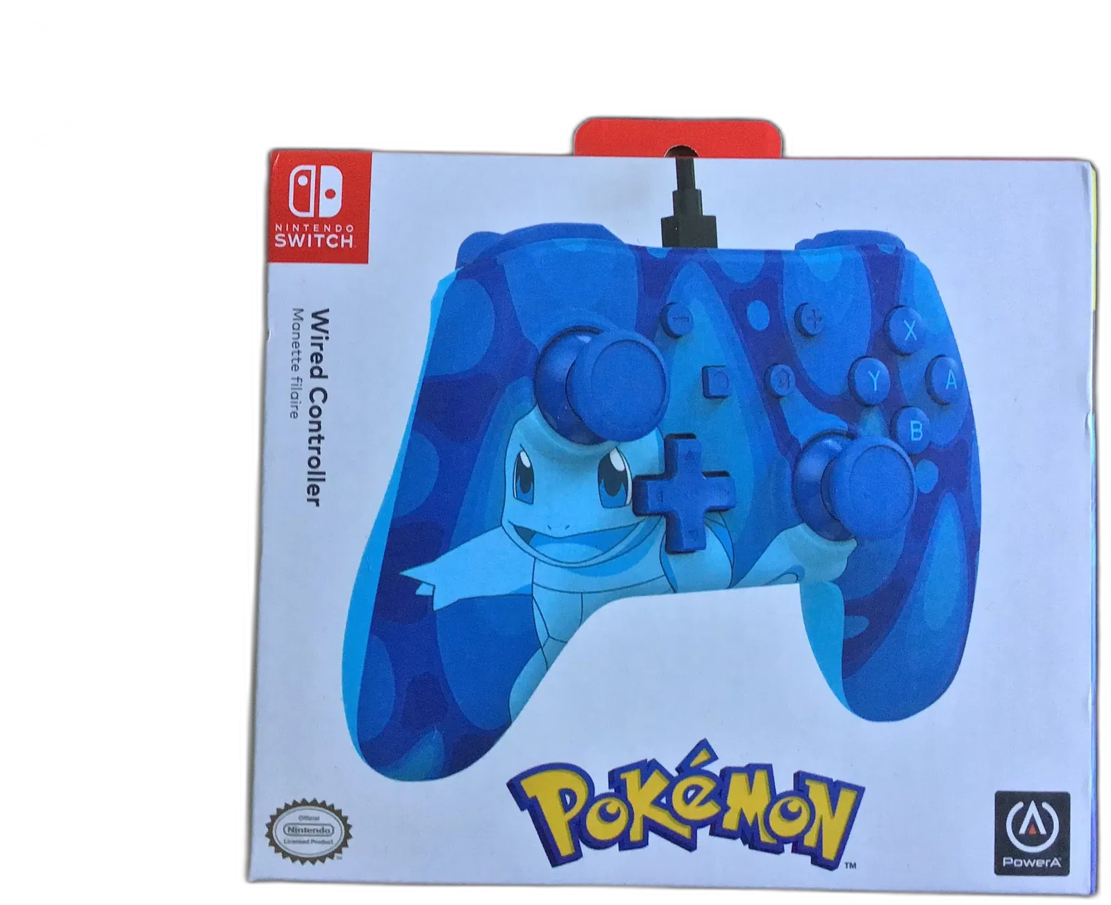 Power A Switch Let's Go Squirtle Wired Controller
