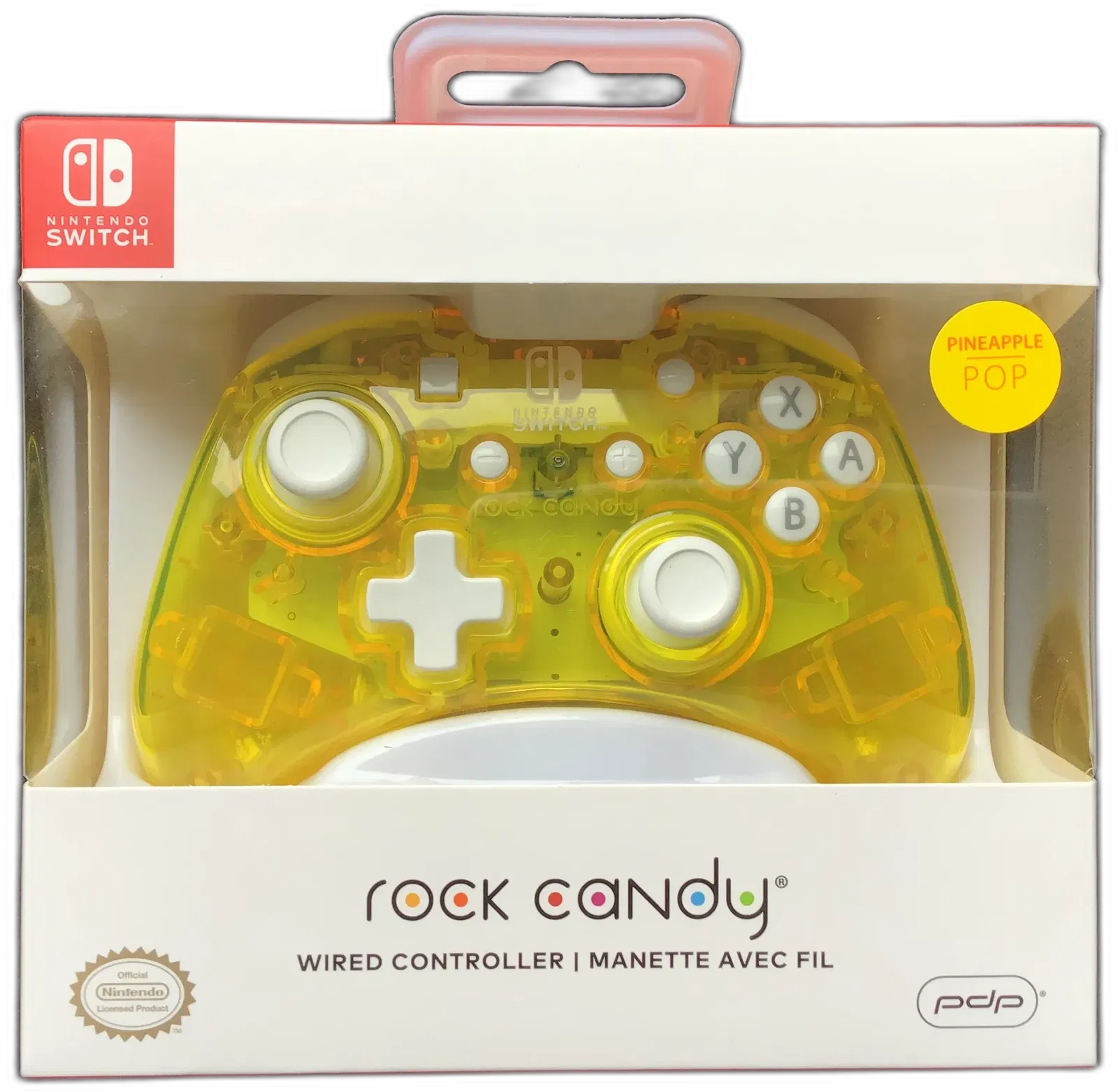 PDP Switch Rock Candy Yellow Controller