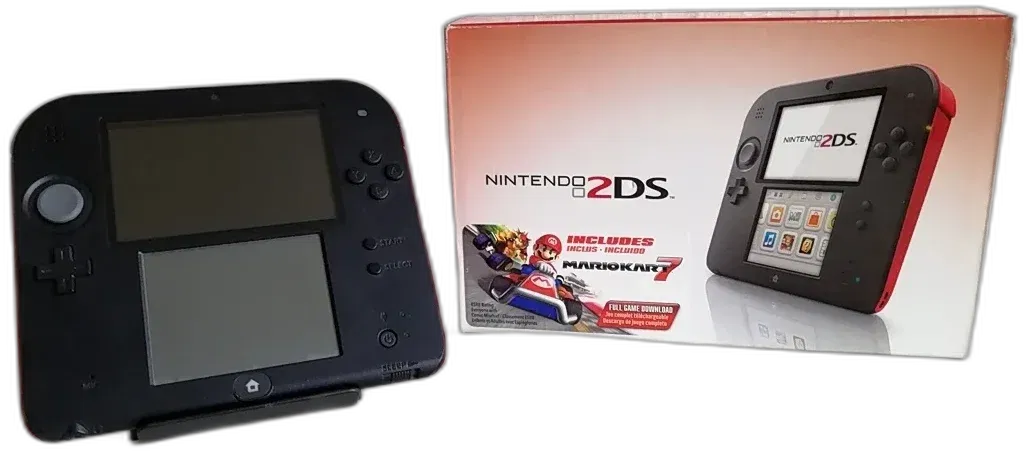 Nintendo 3DS - 2DS | Black/Red Mario Kart 7