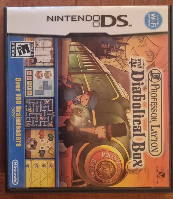 Professor Layton and The Diabolical Box (Nintendo DS) - Completo en caja